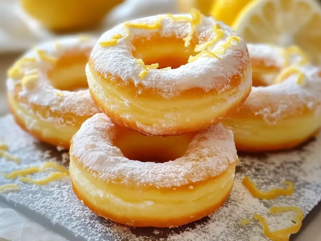 Baked Lemon Donuts