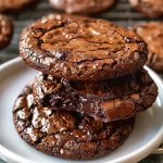 Super Fudgy Chocolate Brownie Cookies