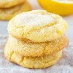 Sugar Crusted Lemon Cookies