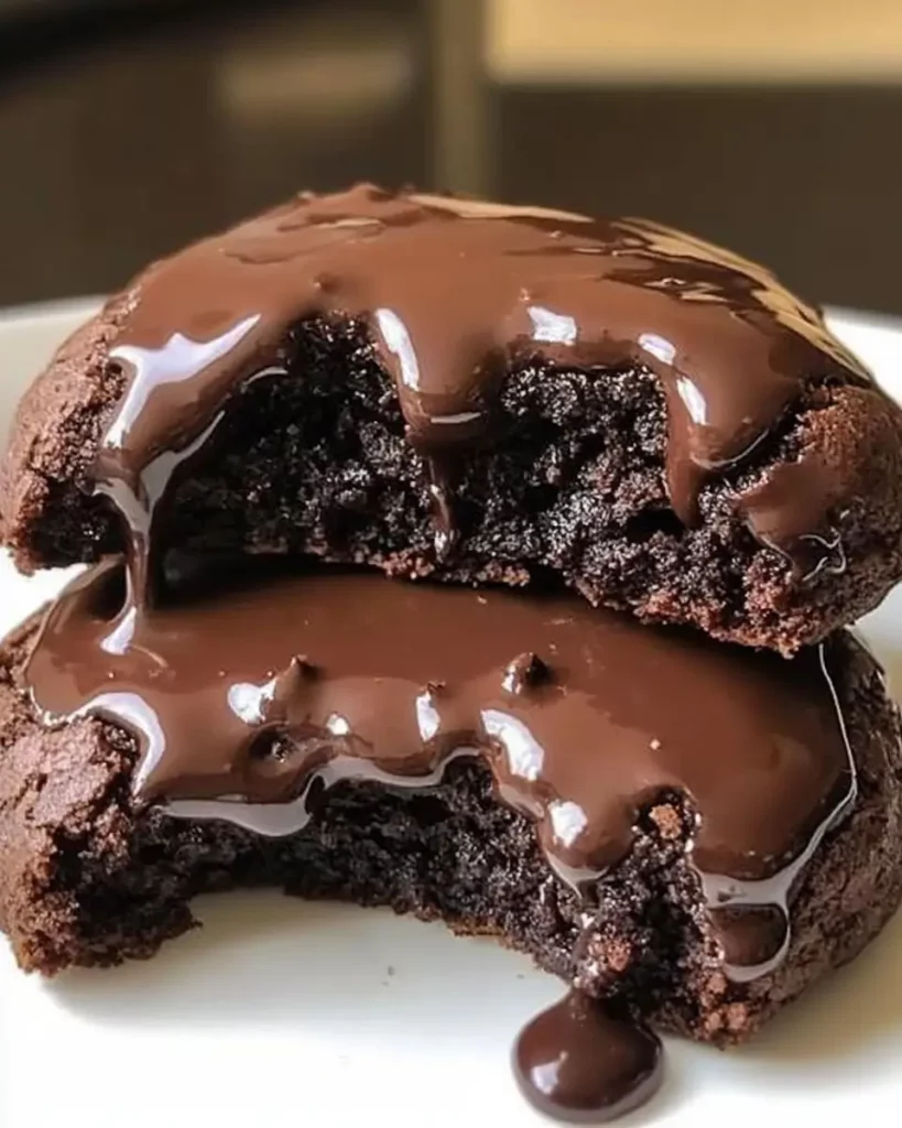 Chocolate Lava Brownie Cookies Recipe