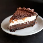 Chocolate Caramel French Silk Pie
