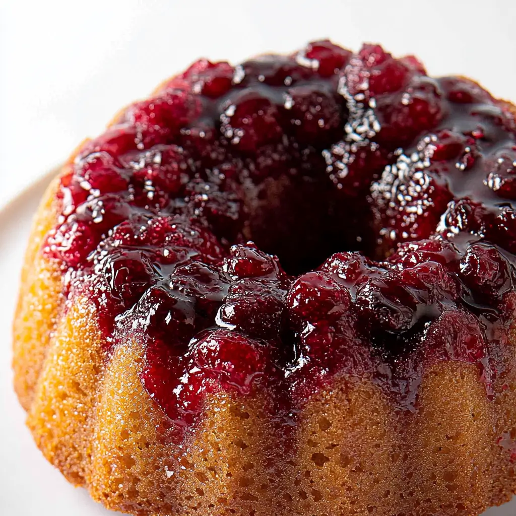 Cranberry Upside-Down Bundt Cake