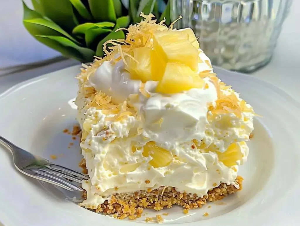 No-Bake Pineapple Cream