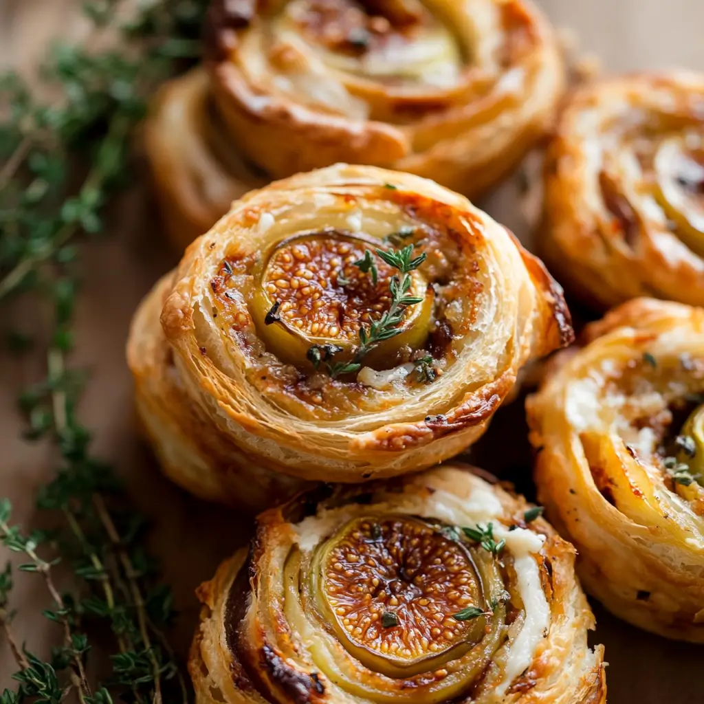 Fig and Goat Cheese Pinwheels