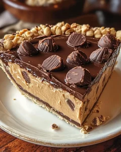 Giant Reese’s Peanut Butter Cup Pie