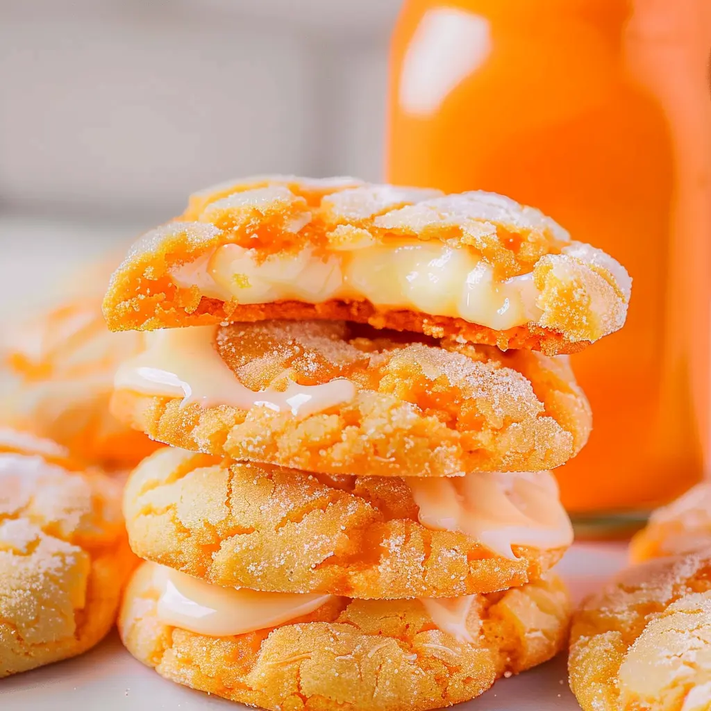 Creamsicle Orange Cookies