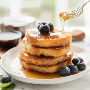 Overnight Caramel French Toast Casserole