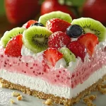 Strawberry Kiwi Cheesecake