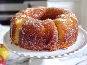 Apple Cider Donut Cake