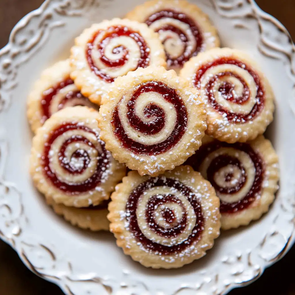 Cream Cheese Jam Pinwheel Cookies