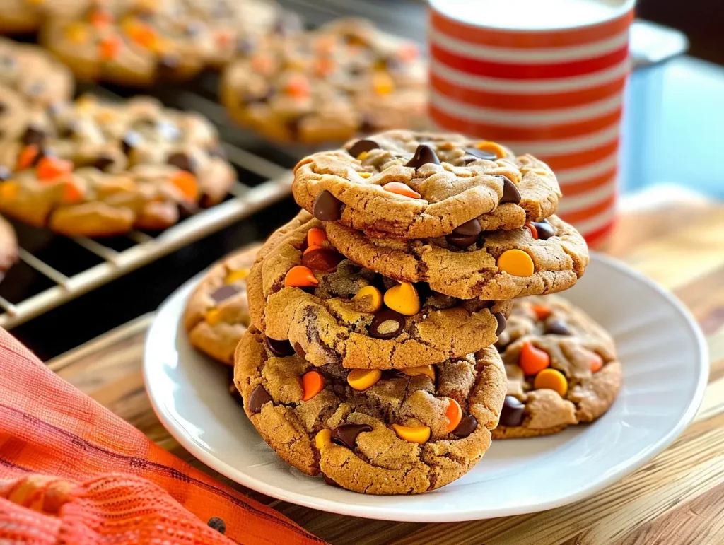 Reese's Peanut Butter Chocolate Chip Cookies