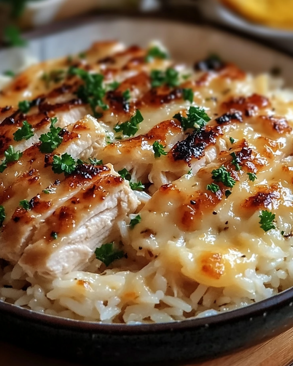 Angel Chicken Rice Casserole