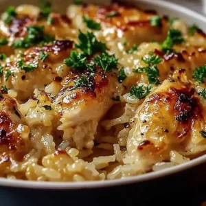 Angel Chicken Rice Casserole