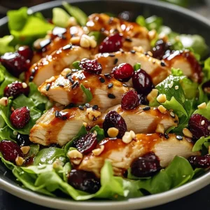 Asian Chicken Cranberry Salad Recipe