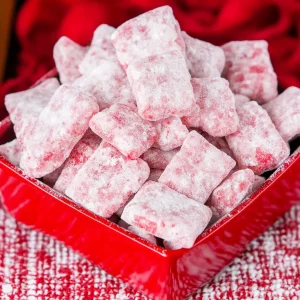 Candy Cane Peppermint Puppy Chow