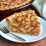 Caramel Apple Pie with Cookie Crust A Decadent Twist on a Classic