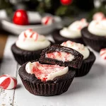 Chocolate Peppermint Cookie Cups