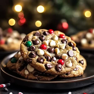 Christmas Chocolate Chip Cookies