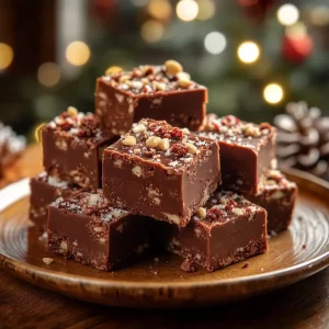 Christmas Fudge Recipe