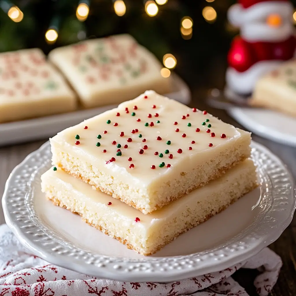 Christmas Sugar Cookie Bars