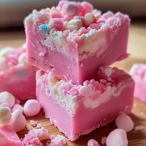 Cotton Candy Fudge