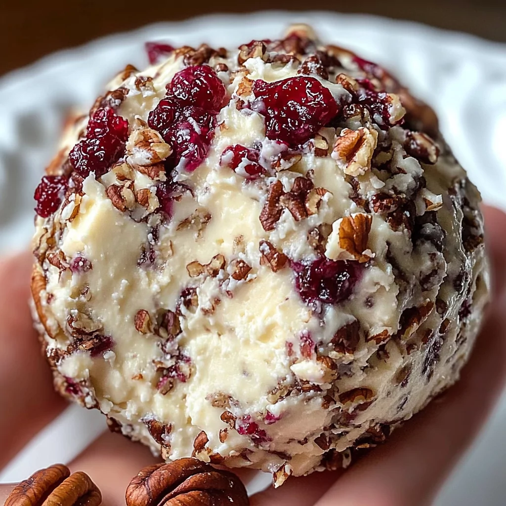 Cranberry Pecan Cheese Ball