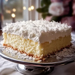 Creamy Coconut Cake