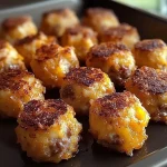 Crispy Hashbrown and Sausage Bites Recipe