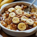 Delightful Bananas Foster Cobbler