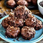 Double Chocolate Coconut Macaroons