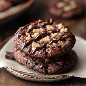 German Chocolate Cookies