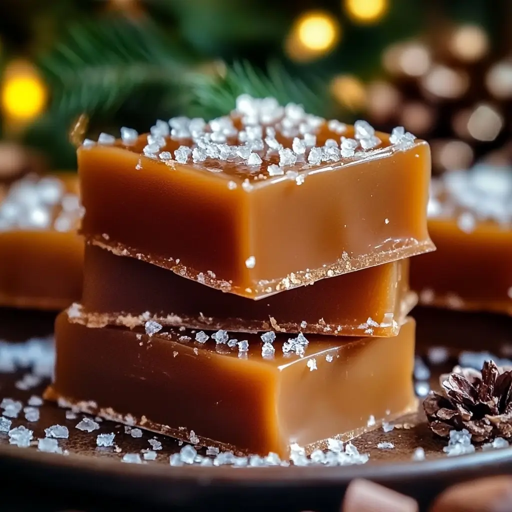 Homemade Christmas Caramels