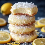 Lemon Coconut Cheesecake Cookies