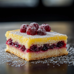 Lemon-Cranberry Bars Recipe