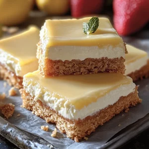 Lemon Cream Cheese Squares