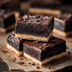 Millionaire Shortbread Brownie Bars