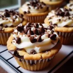 Mini Cannoli Cookie Cups