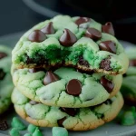 Mint Chocolate Chip Cookies Recipe