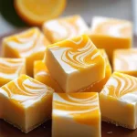 Orange Dreamsicle Fudge