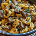 Philly Cheesesteak Pasta