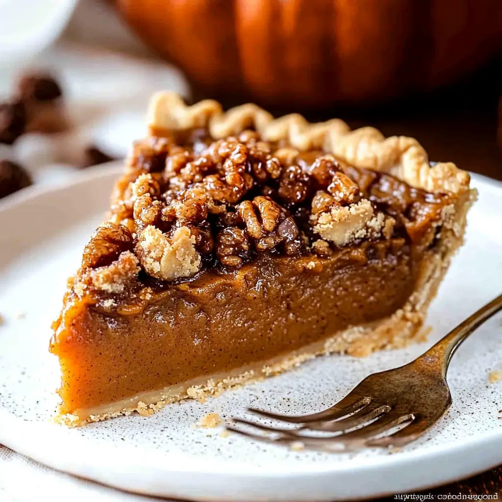 Praline Pumpkin Pie Recipe