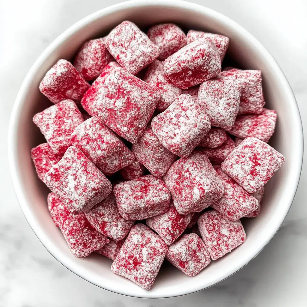 Red Velvet Puppy Chow