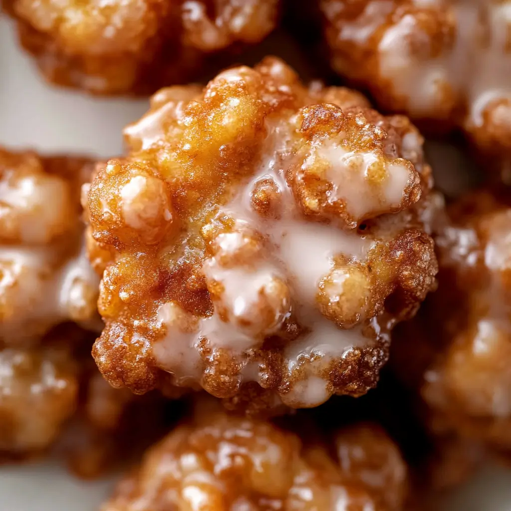 Salted Honeycrisp Fritters