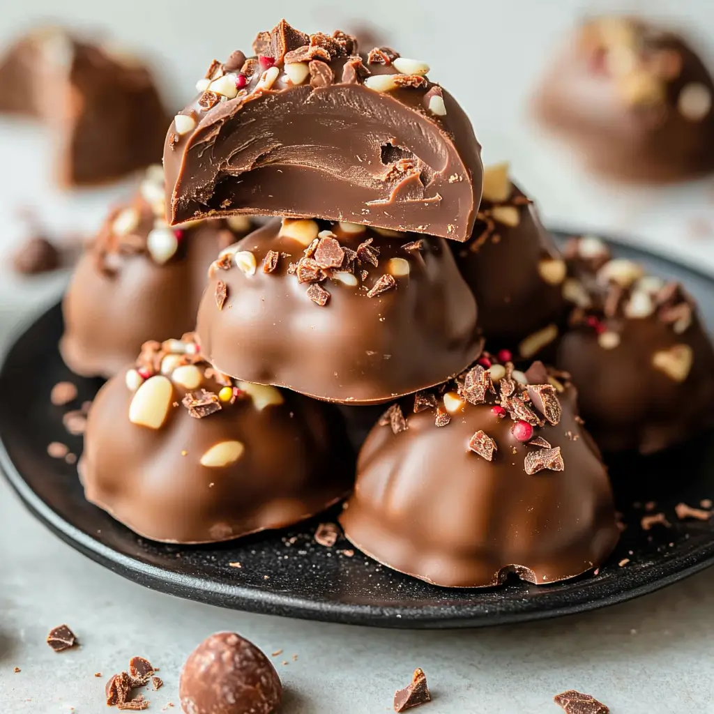 Slow Cooker Chocolate Turtles