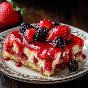 Strawberry Cheesecake Dump Cake Recipe