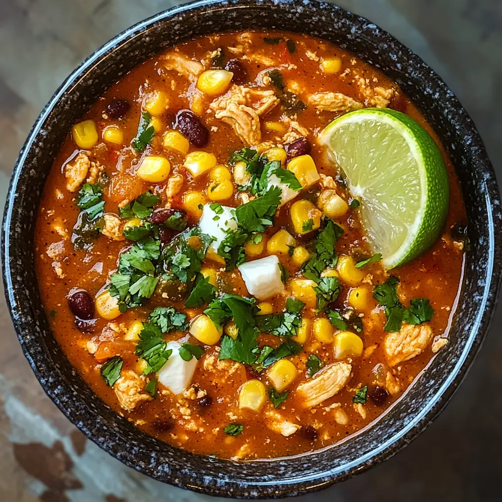 Street Corn Chicken Chili Recipe