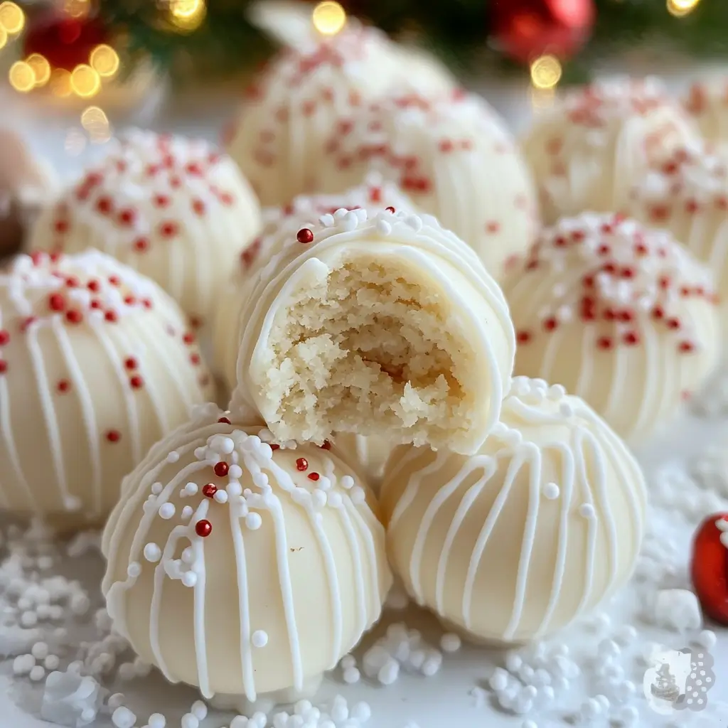 Sugar Cookie Truffles