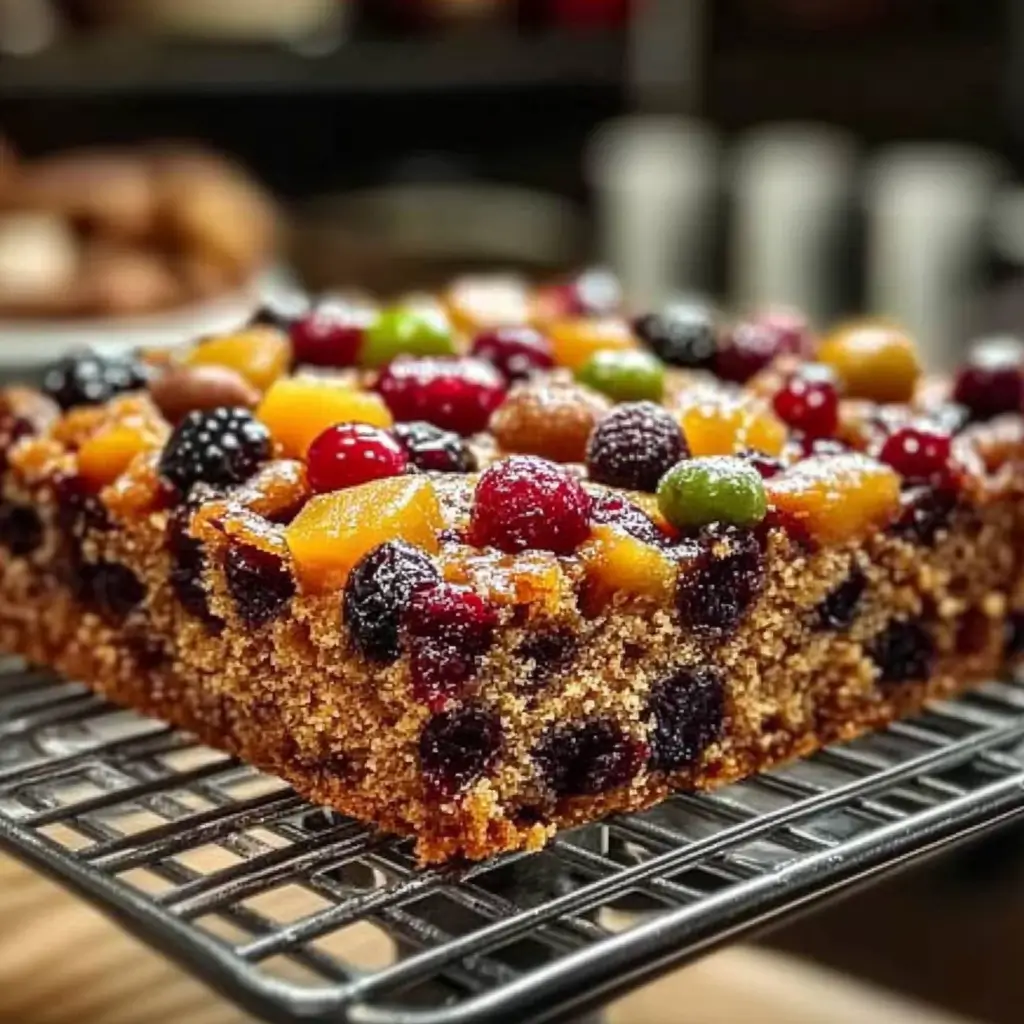 Traditional Christmas Fruit Cake Recipe