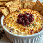 Warm Cranberry-White Cheddar Dip