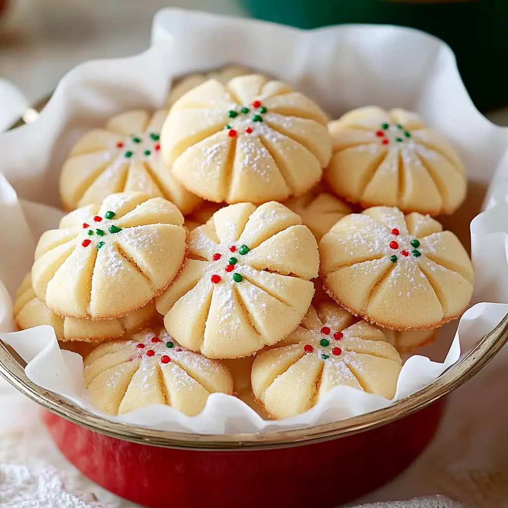 Whipped Shortbread Cookies Recipe